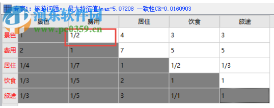 迈实层次分析法AHP软件