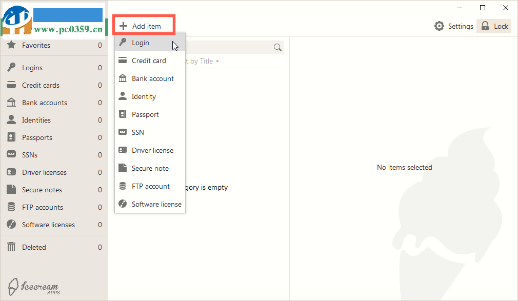 Icecream Password Manager(密码管理软件) 1.16 免费版