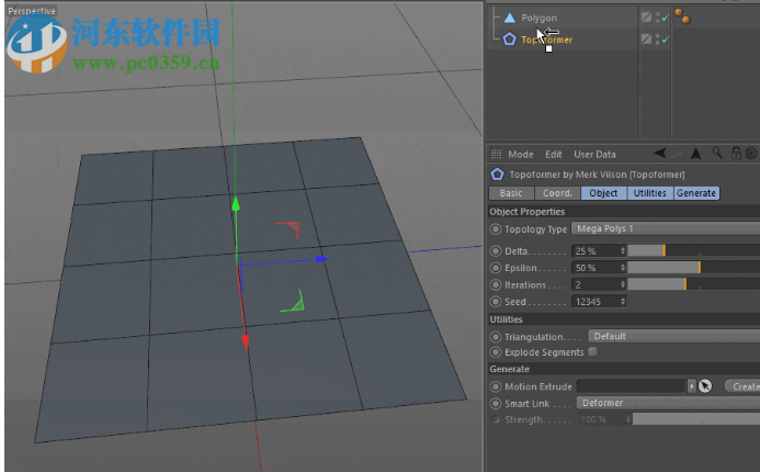 topowire(c4d杂乱点线线条制作插件) 1.0 官方最新版