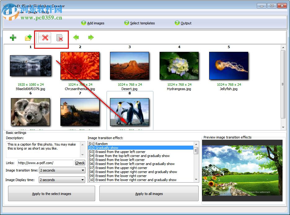 Boxoft Flash SlideShow Creator(Flash幻灯片制作软件) 1.1 官方版