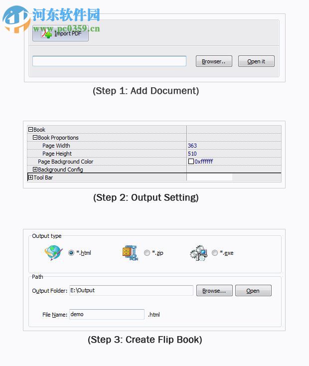 Boxoft Flipbook Converter for Html5(翻页书制作软件) 3.9.2 官方版
