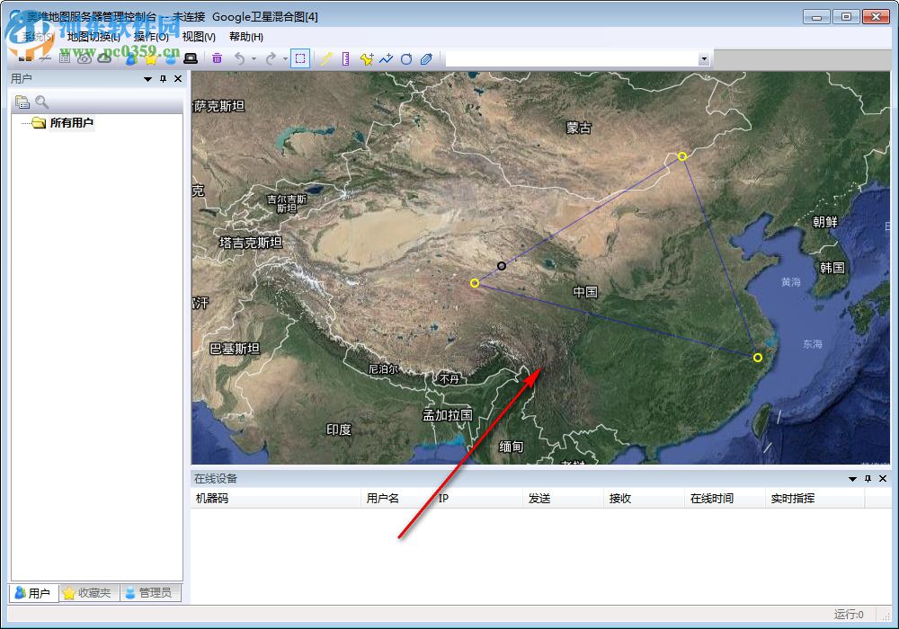奥维地图服务器管理控制台 1.6.1 官方绿色版