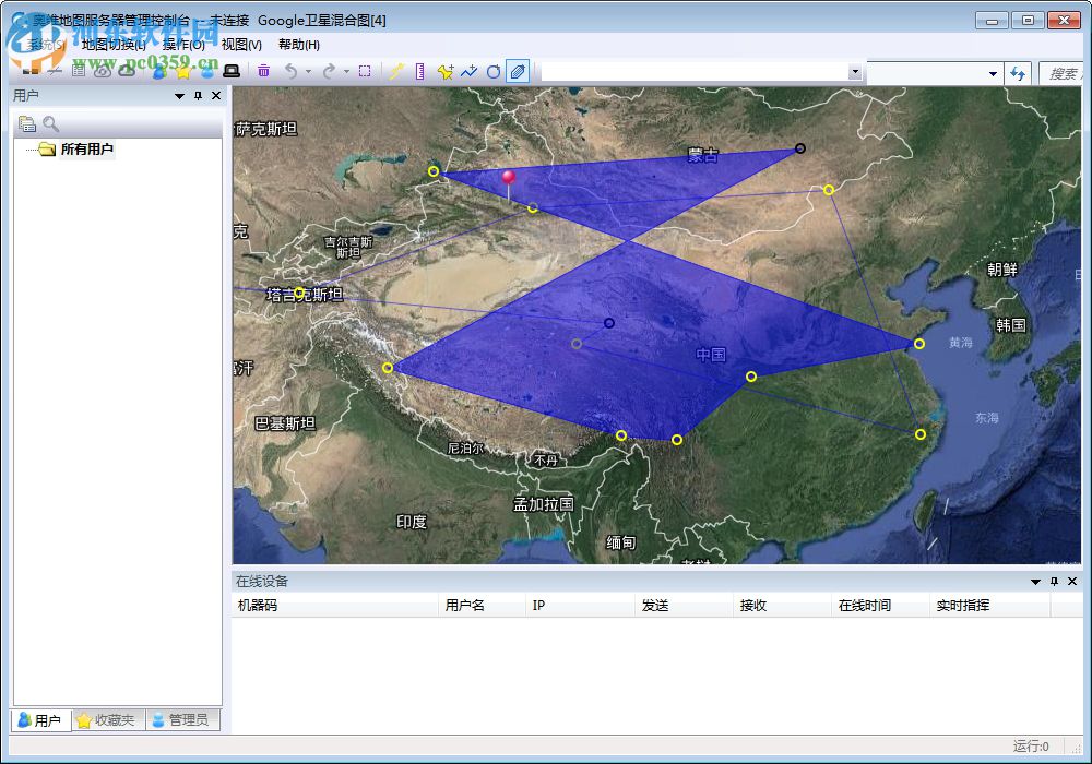 奥维地图服务器管理控制台 1.6.1 官方绿色版