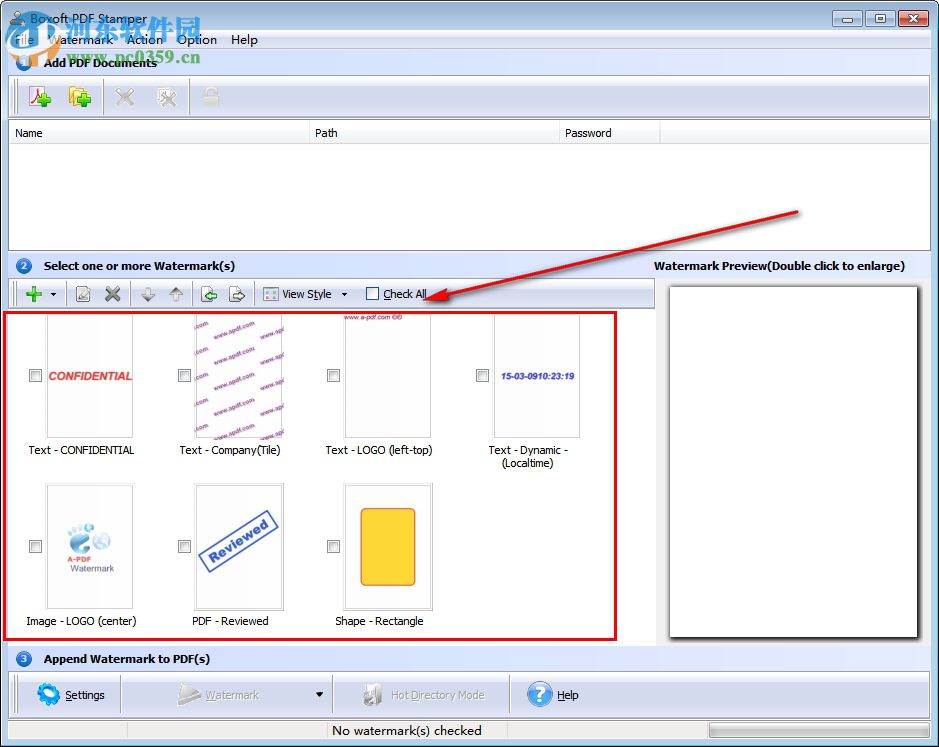 Boxoft PDF Stamper(PDF加水印工具) 3.1.0 官方版