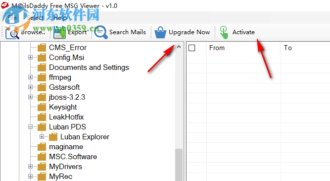 MailsDaddy Free MSG Viewer(MSG文件阅读器) 1.0 官方版
