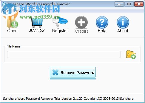 iSunshare Word Password Remover 2.1.20 官方版