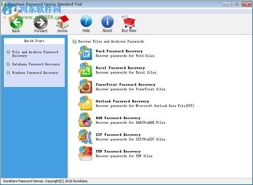iSunshare Password Genius(通用密码恢复软件) 2.1.1 官方版