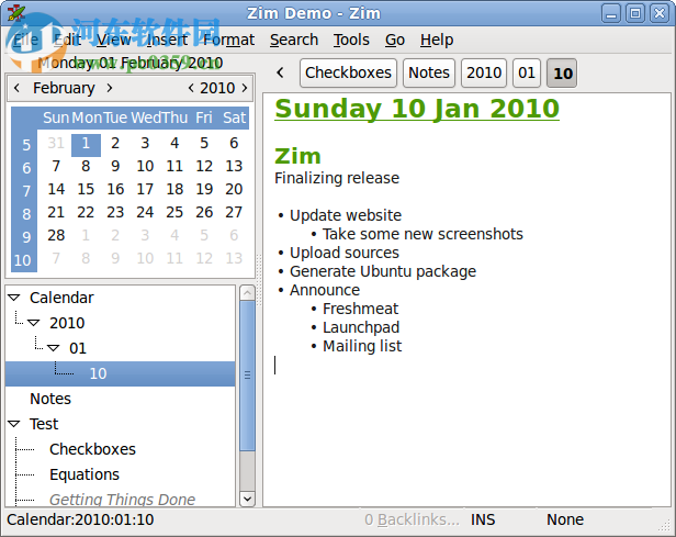 Zim(桌面wiki维基系统) 0.69.1 官方版