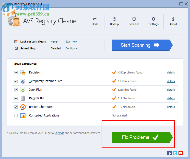 AVS Registry Cleaner(注册表垃圾清理软件) 4.1.2 官方版