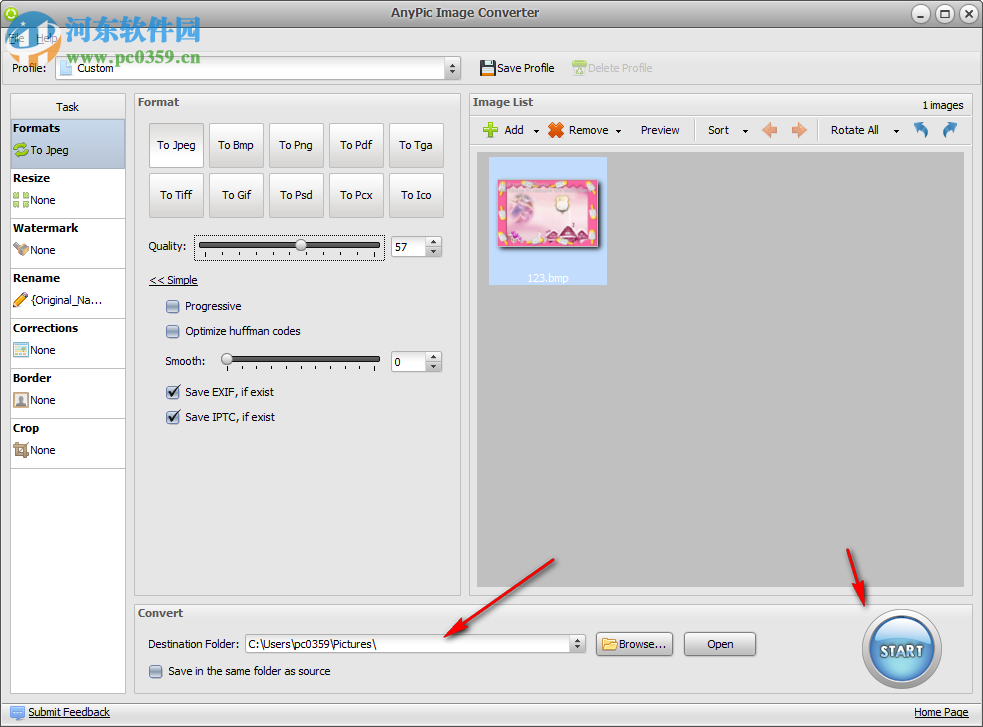 AnyPic Image Converter(图像批转换工具) 1.2.2 注册版