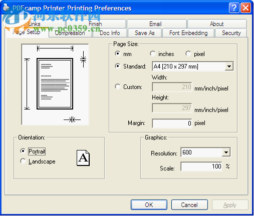 VeryPDF PDFcamp Printer(PDF虚拟打印机) 3.0 官方版