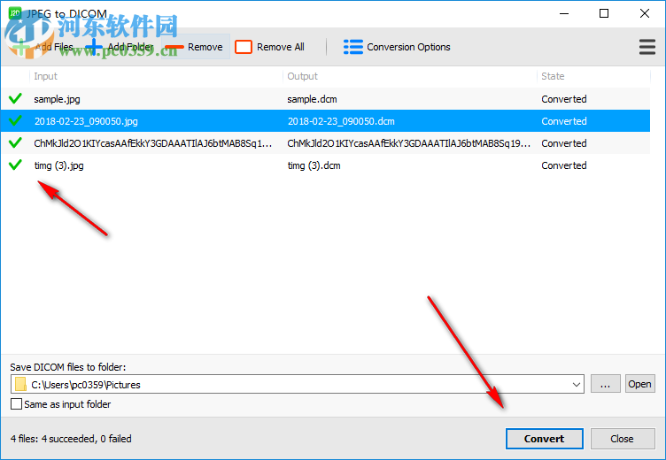 JPEG to DICOM(JPEG转DICOM软件) 1.10.2 官方版
