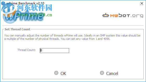 cpu测试工具(wPrime Benchmark) 2.10 官方版