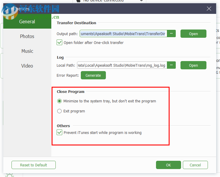 Apeaksoft MobieTrans(手机数据传输软件) 1.0.10 破解版