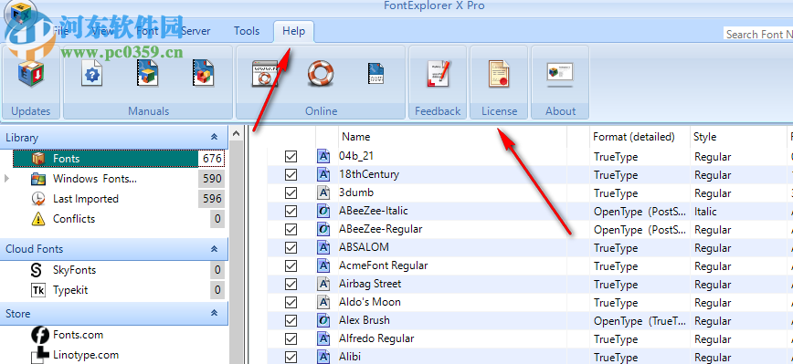 FontExplorer X Pro(专业级字体管理软件) 3.5.4 破解版