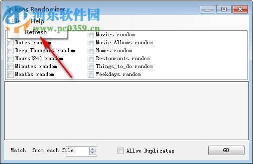knas Randomizer(数据随机提取器) 1.0.0 绿色版