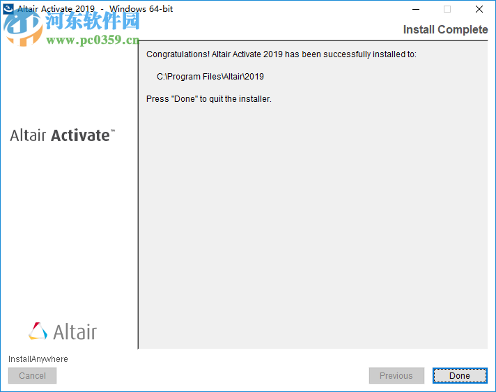 Altair Activate(多学科系统仿真工具) 2019.5057 破解版