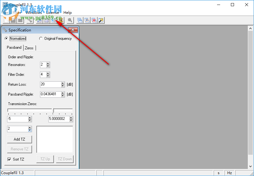 CoupleFil(滤波器耦合矩阵计算器) 1.3 官方版