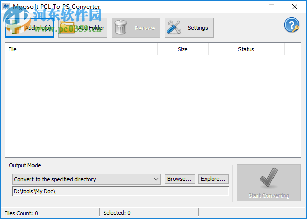 Mgosoft PCL To PS Converter(PCL转PS转换器) 7.3.6 破解版