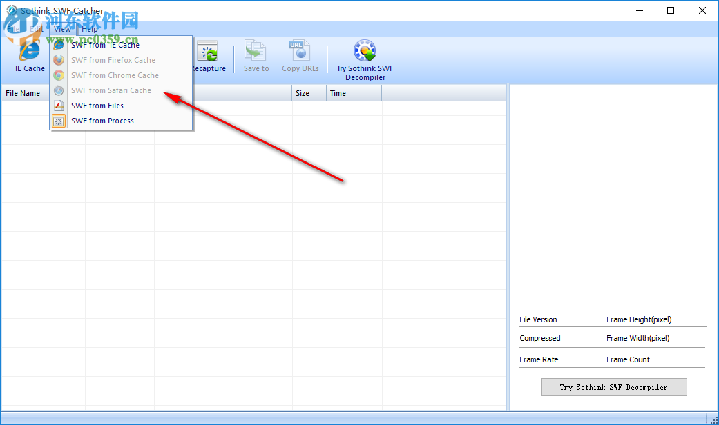Sothink SWF Catcher(SWF提取软件) 2.6 官方版