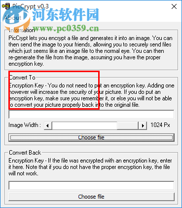 PicCrypt(图片转BMP工具) 0.3 绿色版