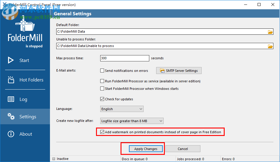FolderMill(自动打印系统) 4.4 破解版