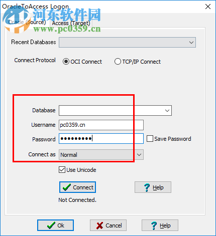 OracleToAccess(Oracle转Access工具) 3.5 免费版