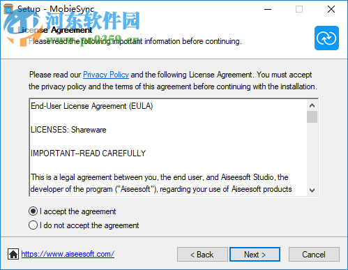 MobieSync(iOS数据传输软件) 1.0.10 官方版