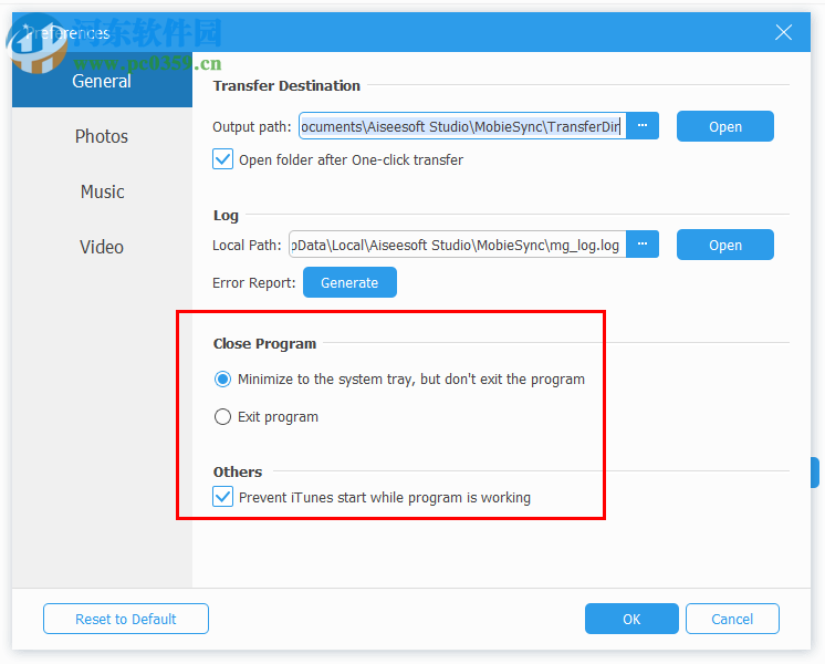 MobieSync(iOS数据传输软件) 1.0.10 官方版