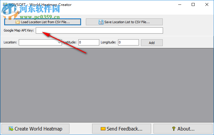 World Heatmap Creator(世界地图软件) 1.4 官方版