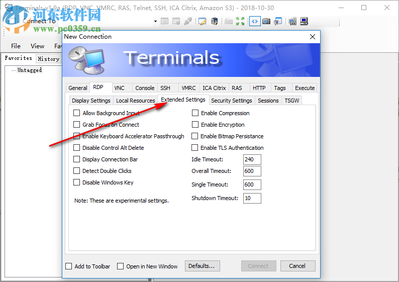 Terminals(远程连接系统) 1.9a 官方版
