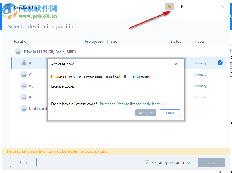 AweClone(磁盘克隆工具) 2.2 免费版