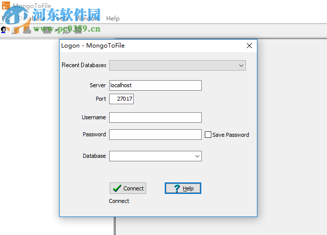 MongoDB导出工具(MongoToFile) 1.6 官方版