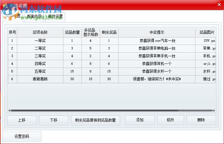 微豆芽多奖品滚动抽奖软件 1.0.3 官方版