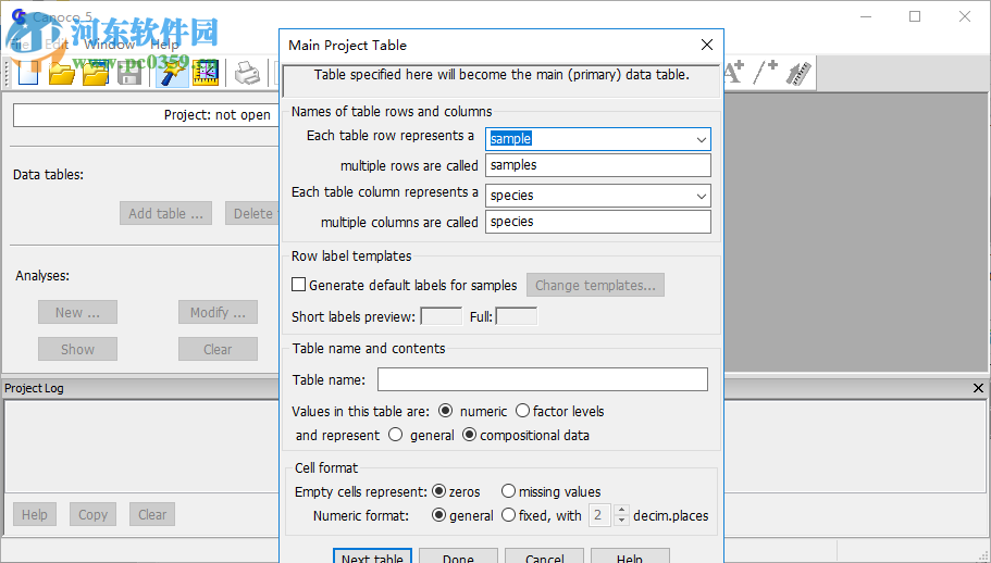 Canoco(生态数据处理软件) 5.02 免费版