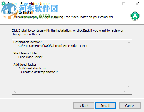 Gihosoft Free Video Joiner(免费视频合并软件) 1.1.0 免费版