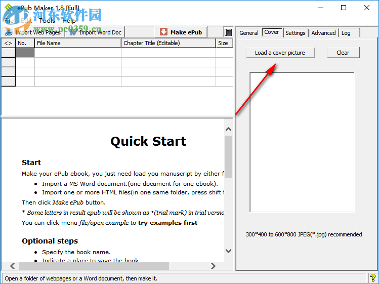 ePub Maker(电子书制作器) 1.8 免费版