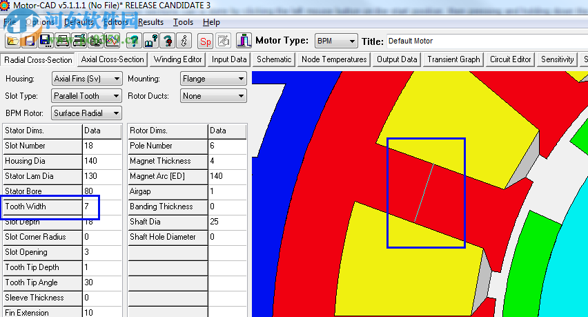 Motor CAD(电机热设计分析软件)