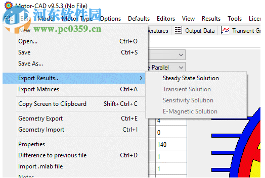 Motor CAD(电机热设计分析软件)