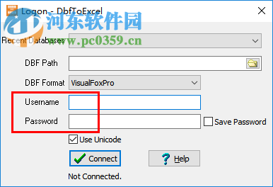 DBF文件转换成excel工具(DbfToExcel) 1.2 官方版