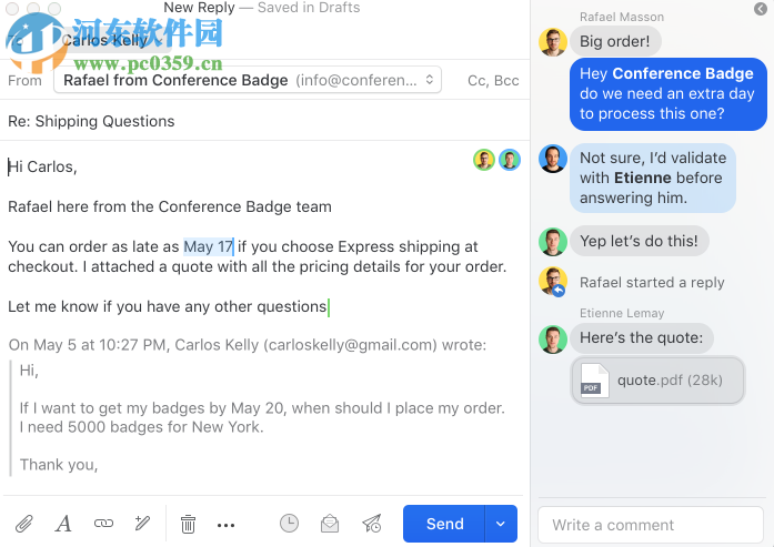 Missive(办公通讯软件) 5.5.0 官方版