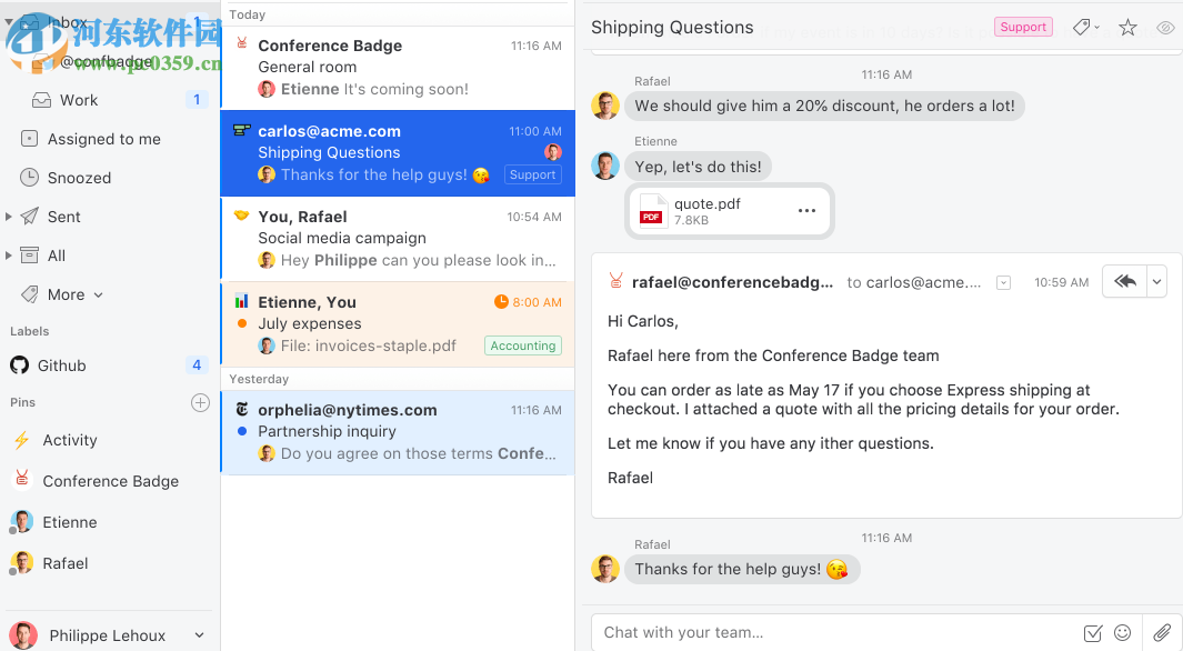 Missive(办公通讯软件) 5.5.0 官方版