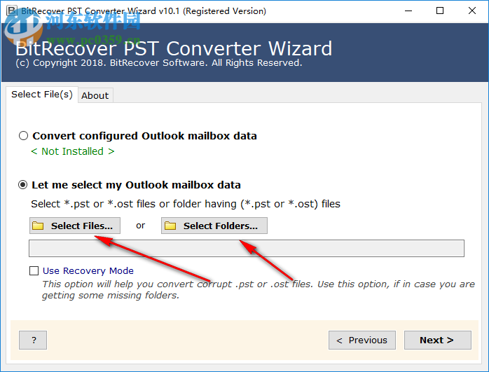 pst格式转换工具(BitRecover PST Converter Wizard)