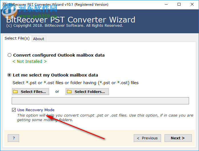 pst格式转换工具(BitRecover PST Converter Wizard)