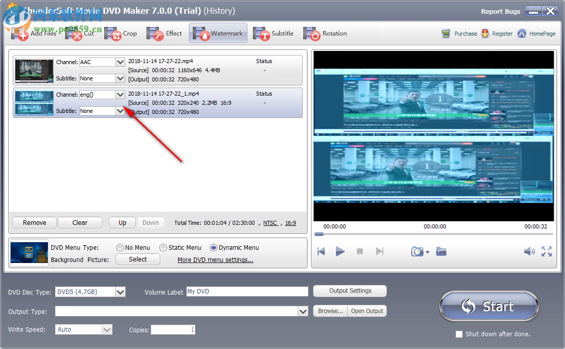 ThunderSoft Movie DVD Maker 7.0.0 免费版