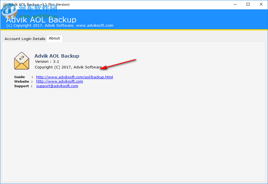 Advik AOL Backup(AOL邮件备份工具) 3.1 免费版