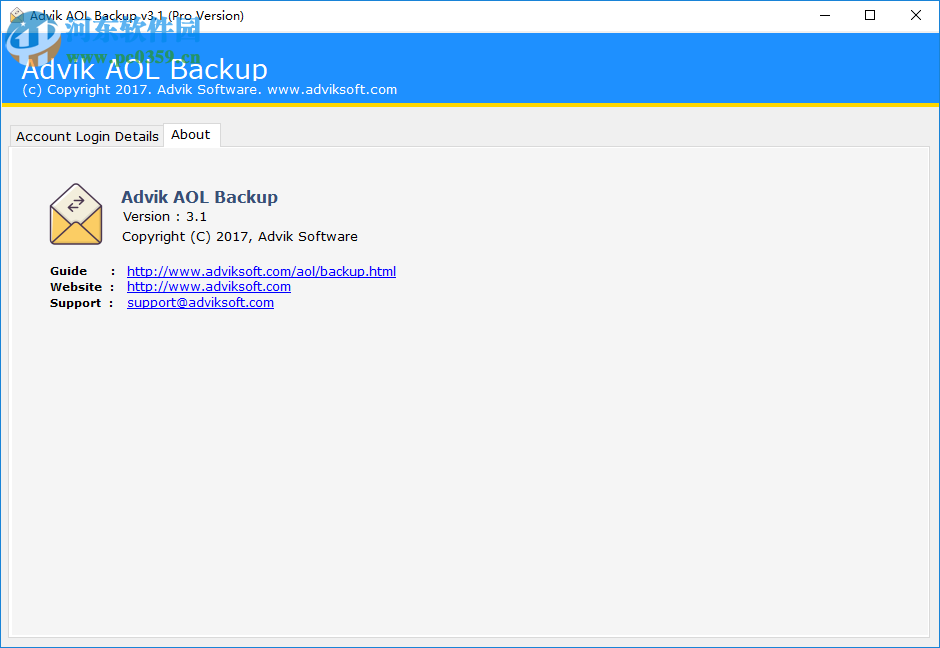 Advik AOL Backup(AOL邮件备份工具) 3.1 免费版