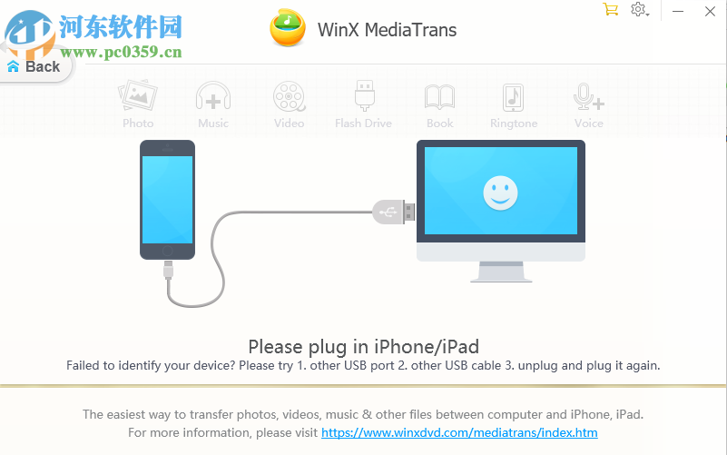 WinX MediaTrans(ios设备管理软件) 6.4 官方版
