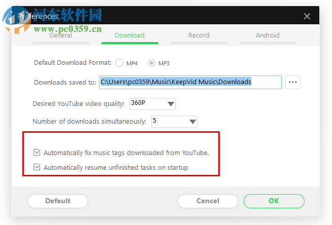 KeepVid Music(在线音频下载器) 8.3.0.2 破解版