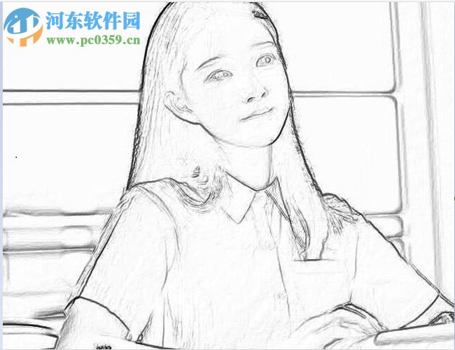 JPG图片转简笔画工具 1.0 免费版